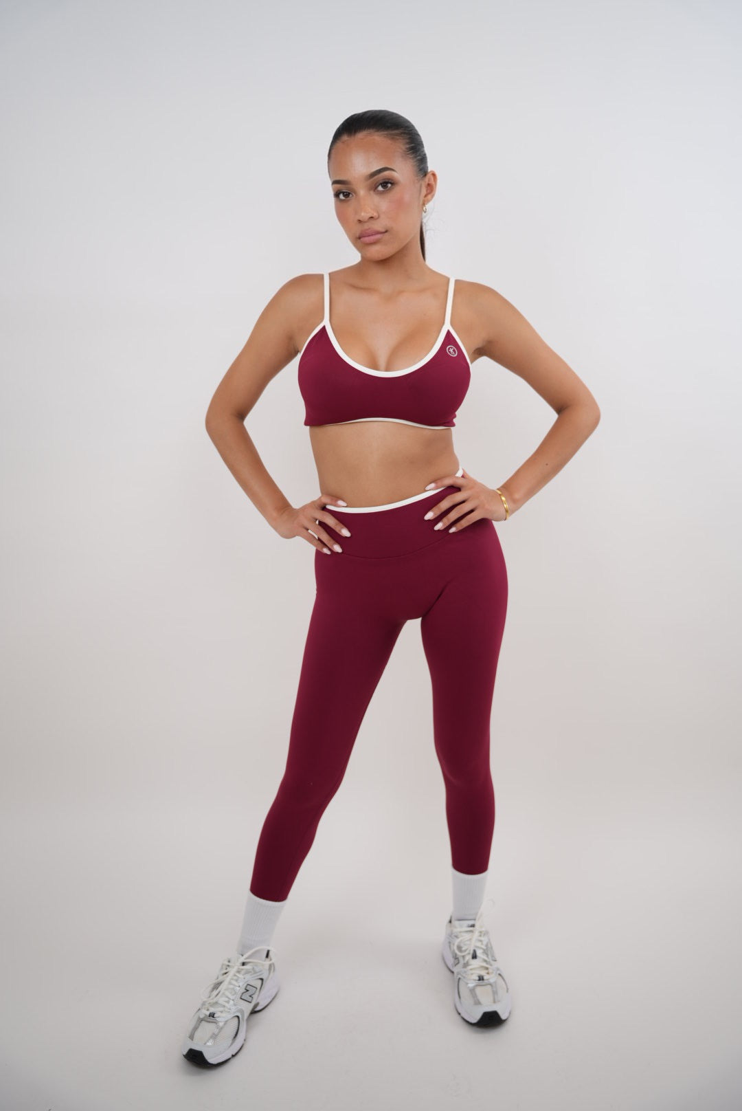 KIMITH BRAND Passion is Power Red Legging — back view