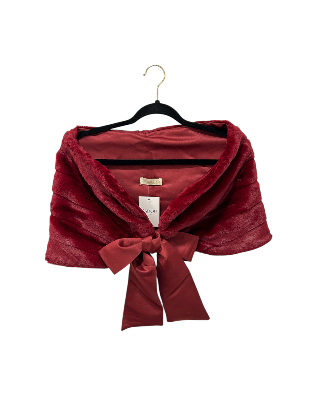 KADOU BOUTIQUE Faux-Fur Shrug — main product shot