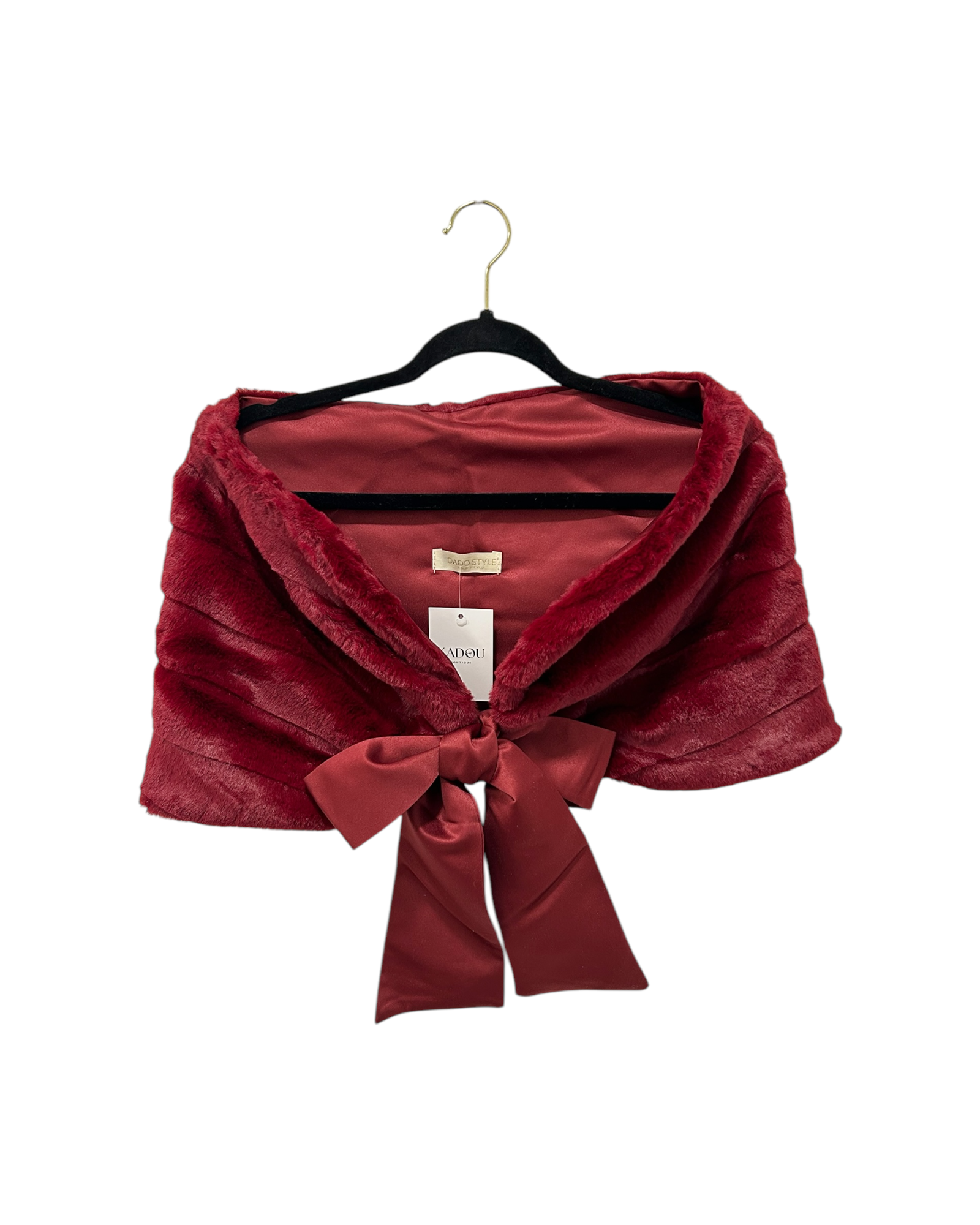 KADOU BOUTIQUE Faux-Fur Shrug — main product shot