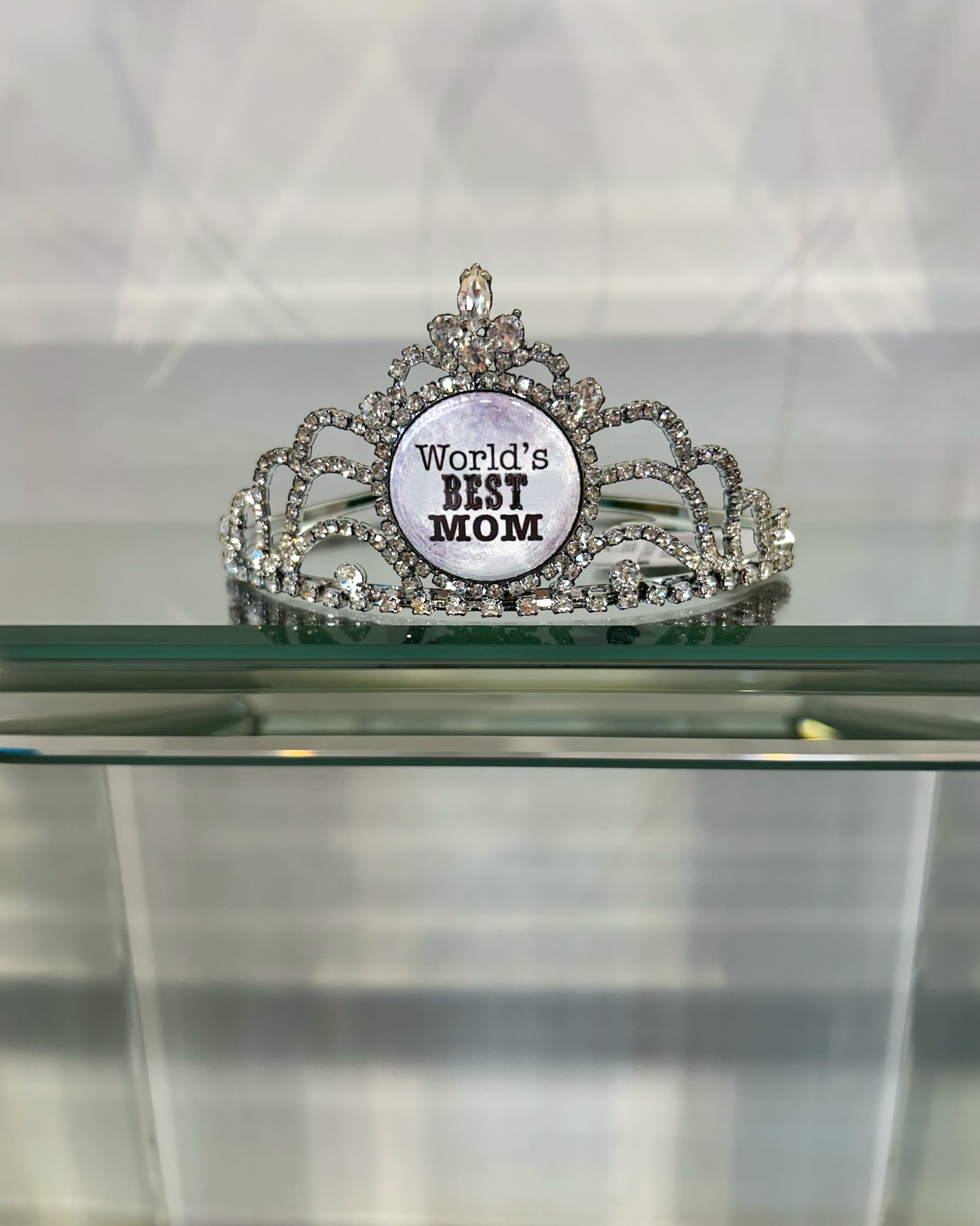 KADOU BOUTIQUE Vintage Tiara — detail close-up