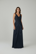 KADOU BOUTIQUE Julia Pleated Long Dress — main product shot