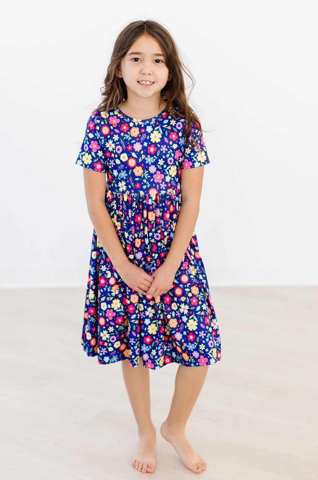 Mila & Rose ® Pick a Posy S/S Pocket Twirl Dress — lifestyle context