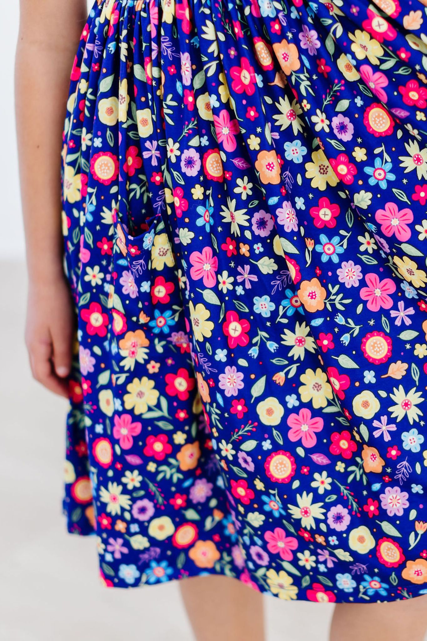 Mila & Rose ® Pick a Posy S/S Pocket Twirl Dress — alternative angle