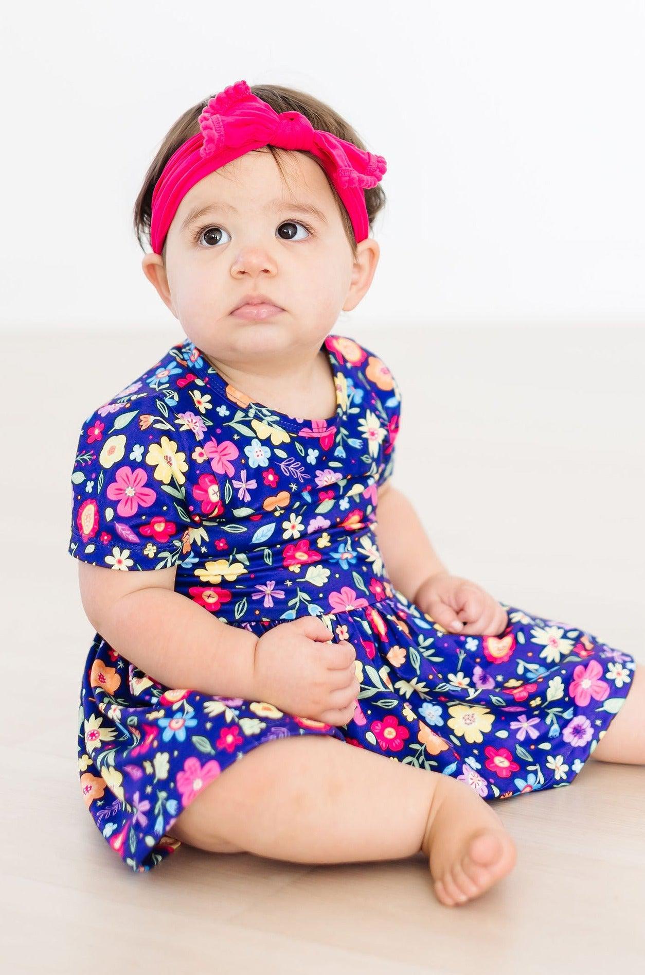 Mila & Rose ® Pick a Posy S/S Twirl Bodysuit — lifestyle context