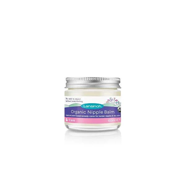 Lansinoh Organic Nipple Balm - 100% Natural & USDA Certified for Breastfeeding Relief (2.03 fl oz)