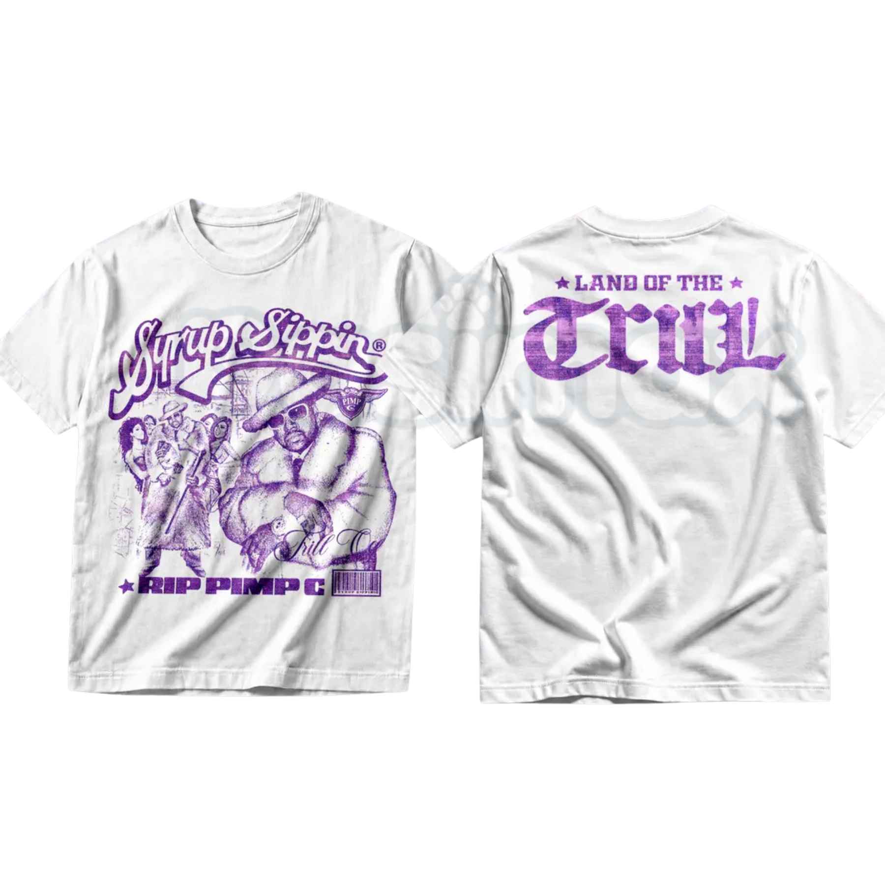 Pimp C Heavy Cotton Unisex Graphic T-Shirt – Vintage 90s Hip Hop Rap Tee, Retro Texas Underground Legend Tribute Streetwear Shirt