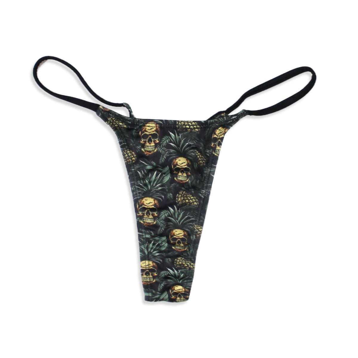 Luckless Outfitters Pineapple Skull Thong — main product shot