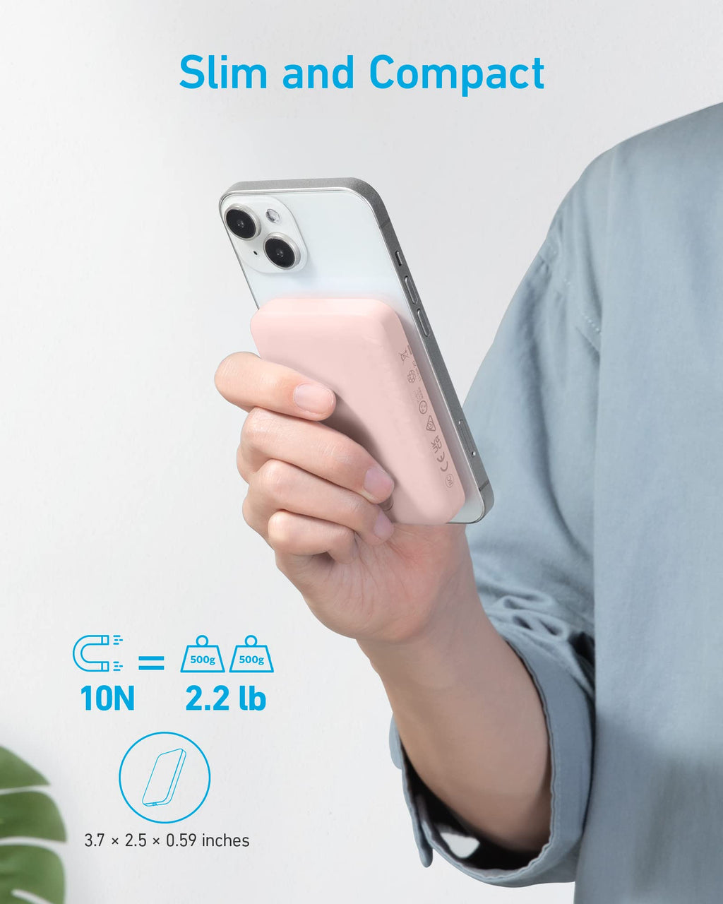 Anker <b>321</b> MagGo Battery (PowerCore Magnetic 5K), view 24