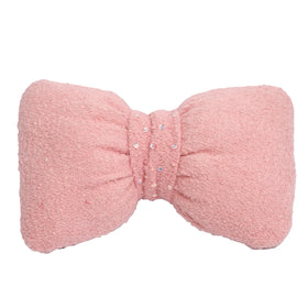Pink Bounce Bow Pillow