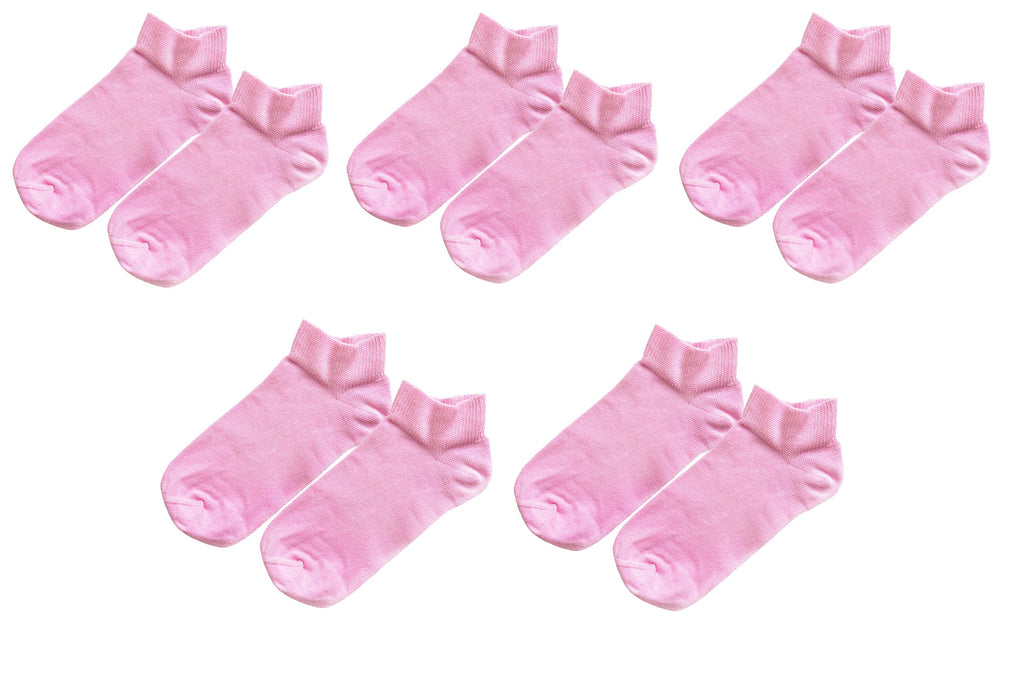 tittimitti tittimitti® Kids 98% Organic Cotton Ankle Socks 5-Pack – Breathable Lightweight Socks for Active Kids — in-use pho