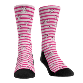 Rock 'Em Socks Pink Panther - Peek-A-Boo Stripes