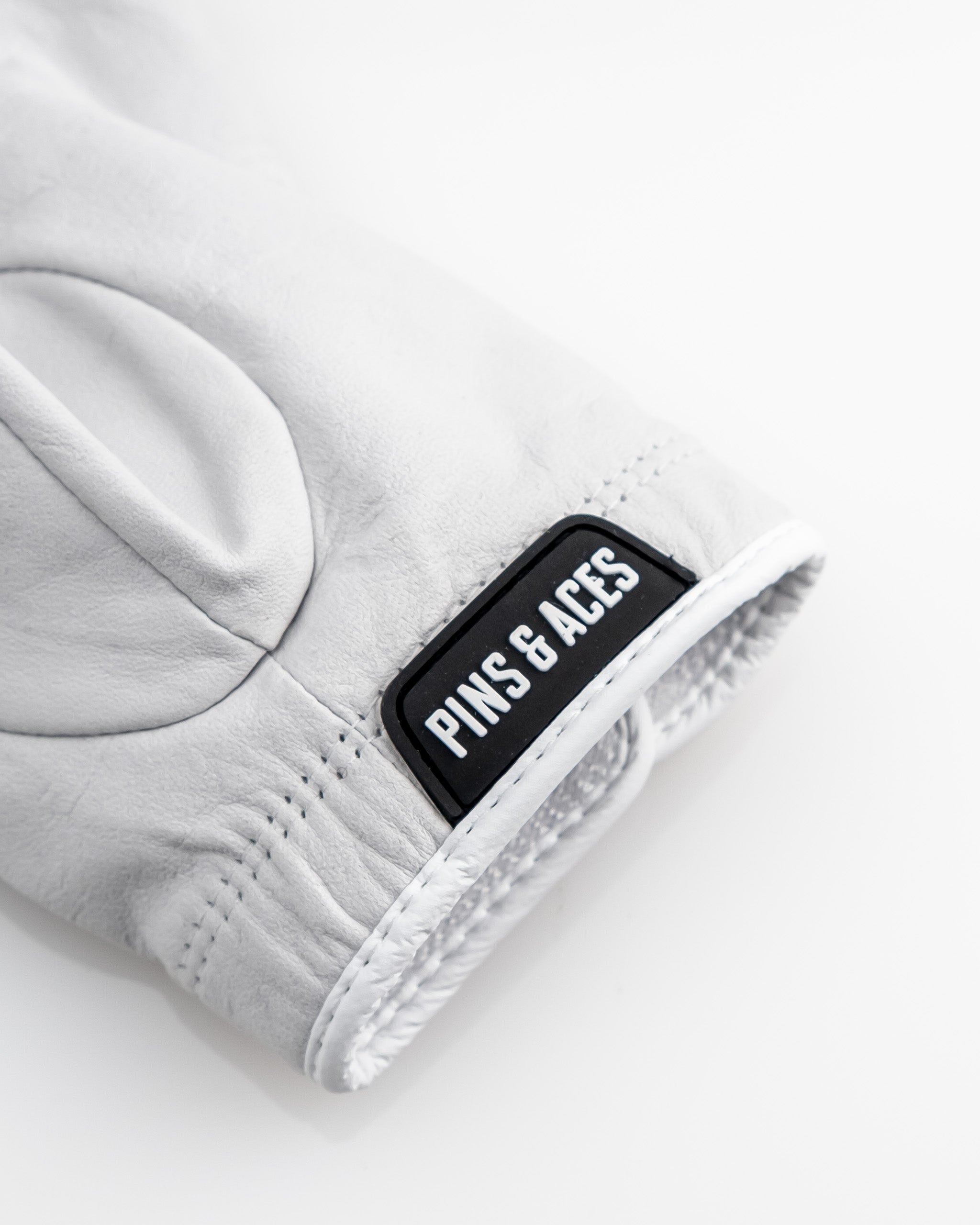 Pins and Aces Premium Tour Glove - Ghost White — comparison shot