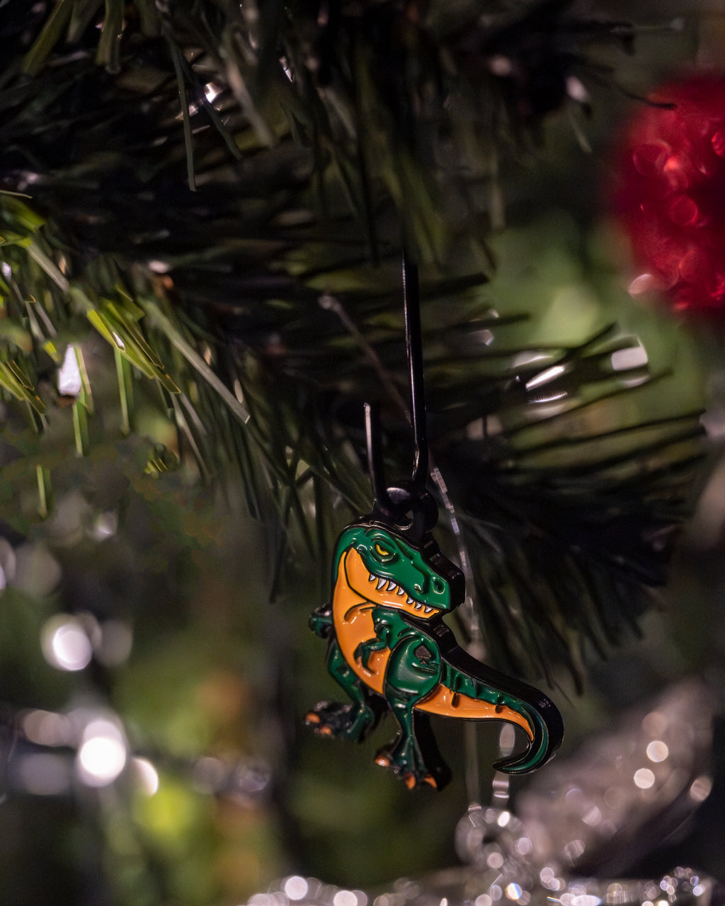 T-Rex Ornament – Pins and Aces, view 5