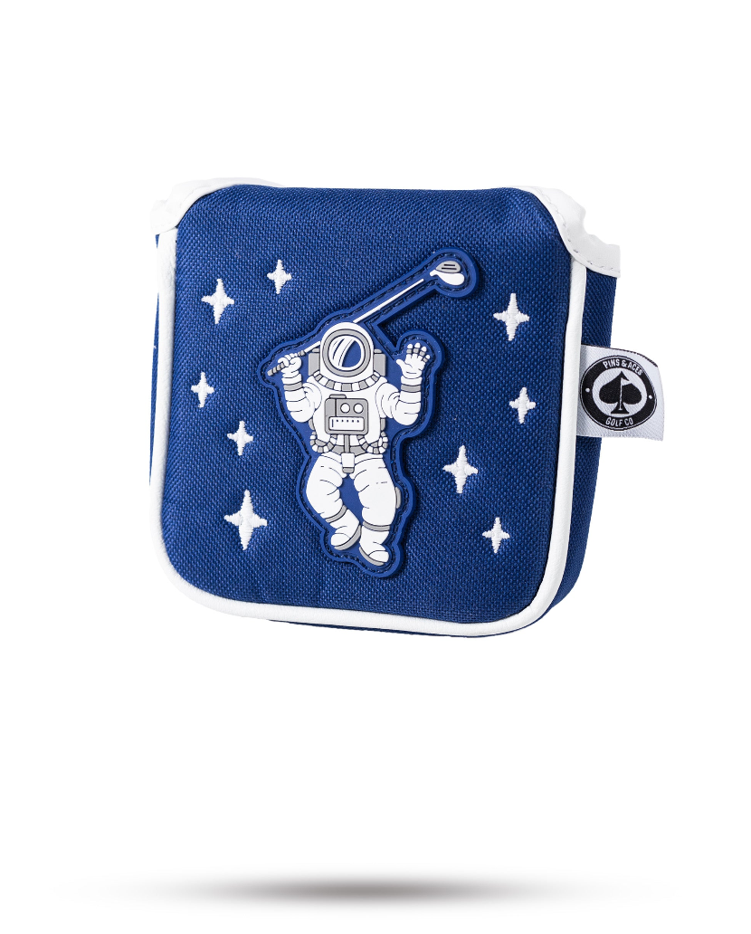NASA Space Walk - Mallet Putter Cover – Pins and Aces, view 2