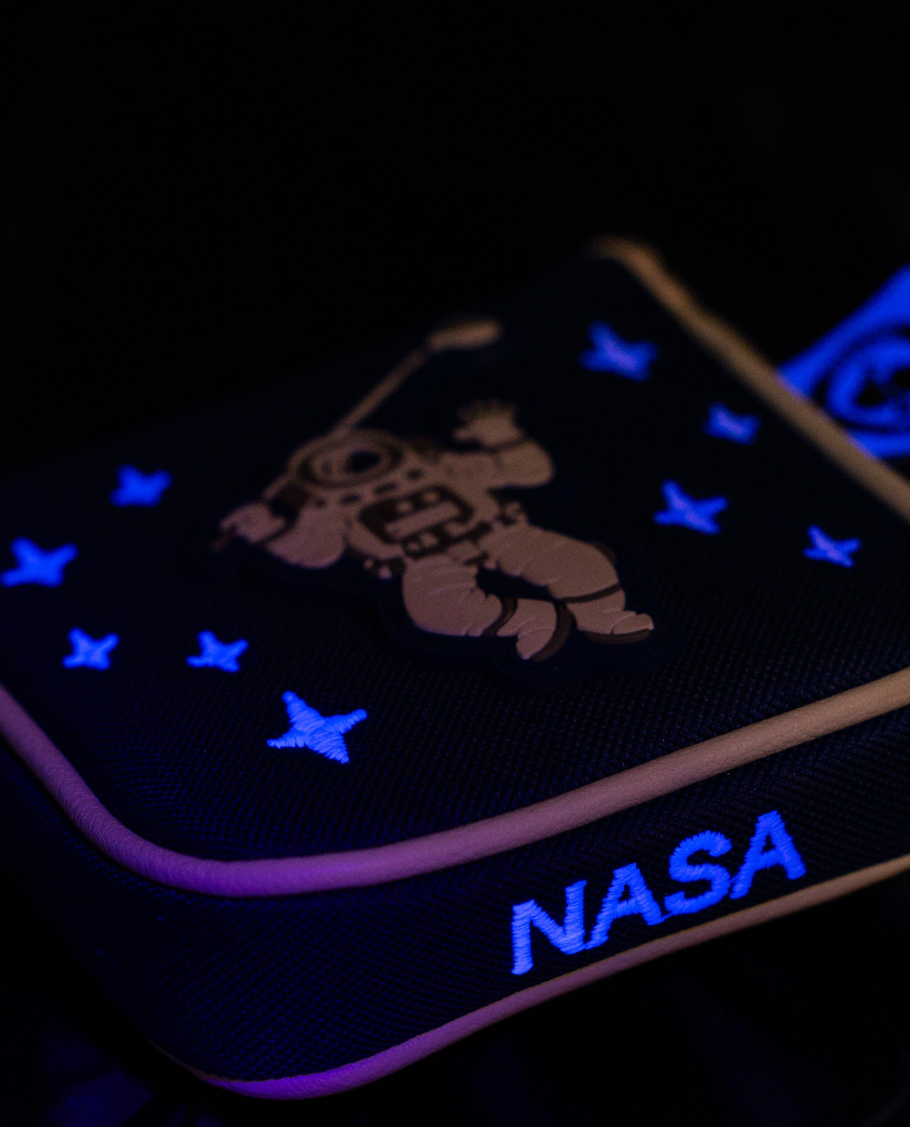 NASA Space Walk - Mallet Putter Cover – Pins and Aces, view 4