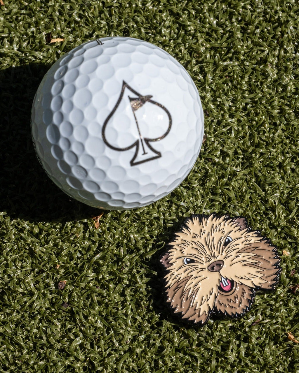 Gopher 2.0 Ball Marker – Pins and Aces, view 3