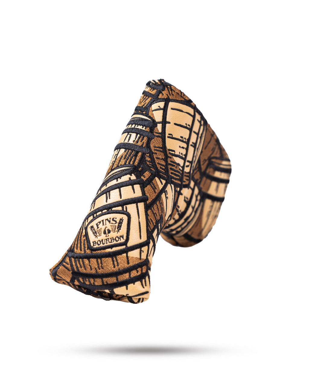 Bourbon Barrel Blade Putter Cover – Pins and Aces, view 2
