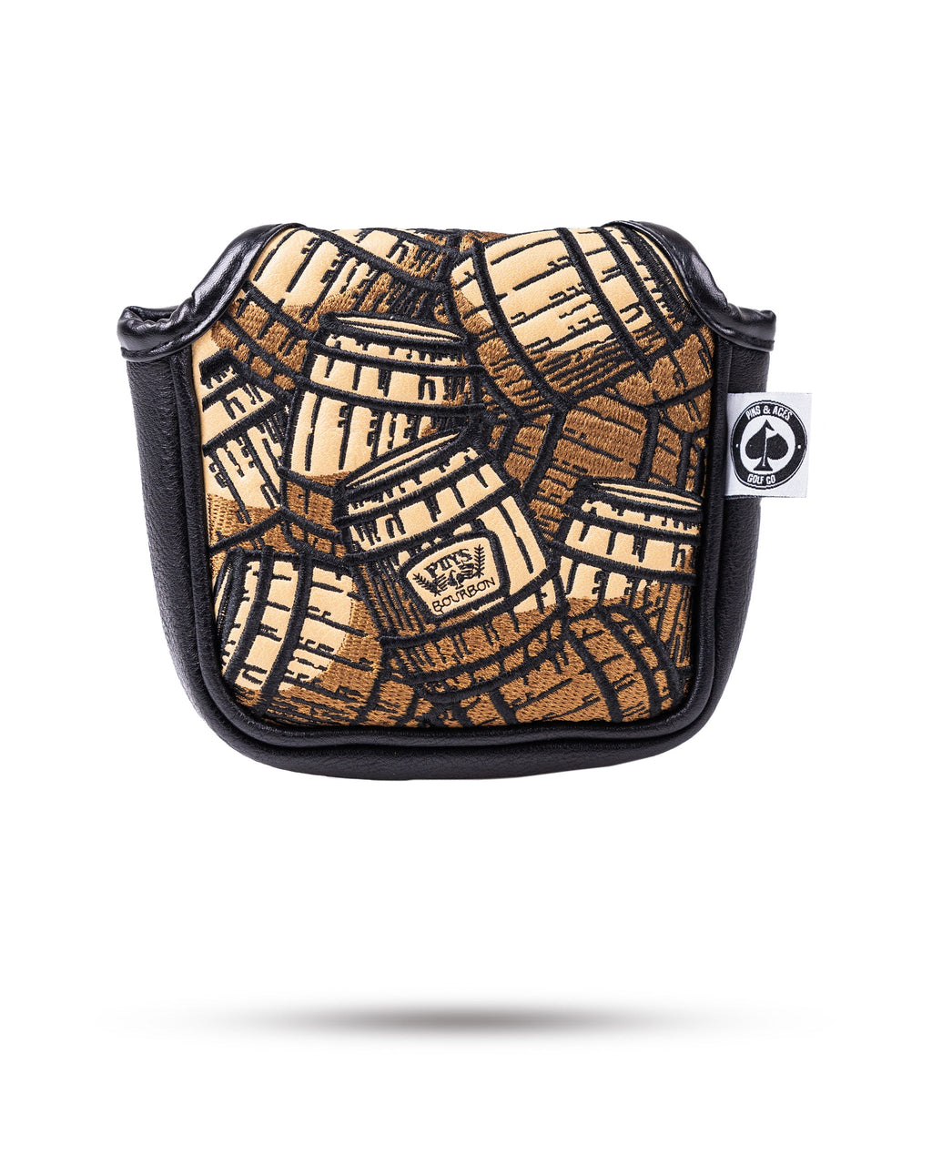Bourbon Barrel Mallet Cover – Pins and Aces, view 2