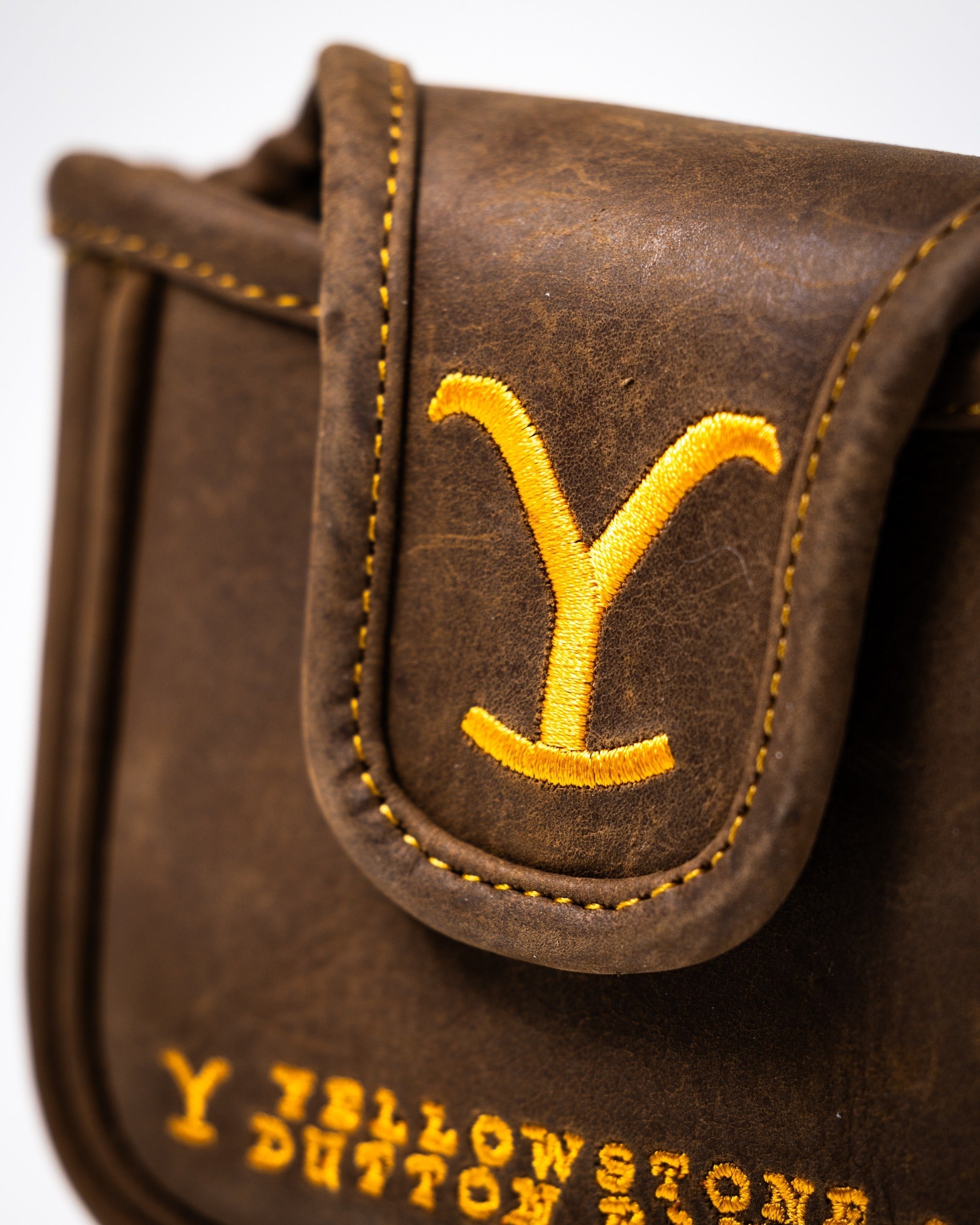 Yellowstone Putter Cover - Mallet – Pins and Aces, view 5