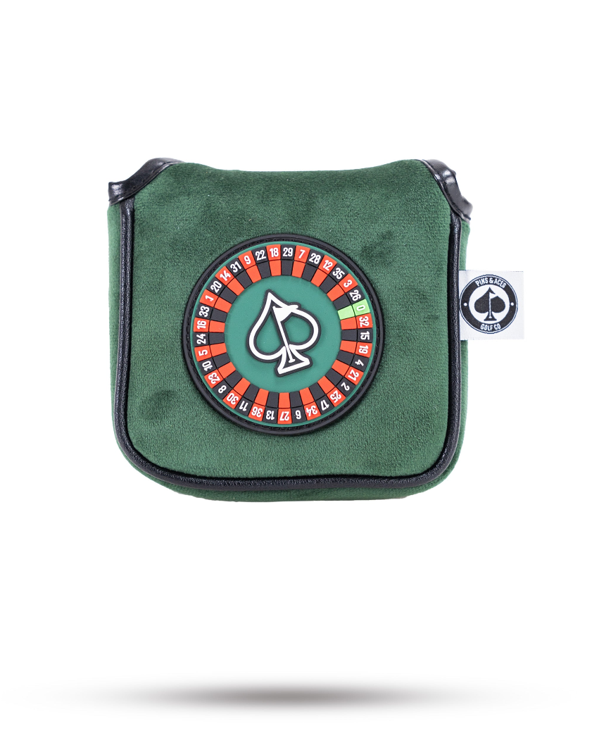 Roulette - Mallet Putter Cover – Pins and Aces, view 2