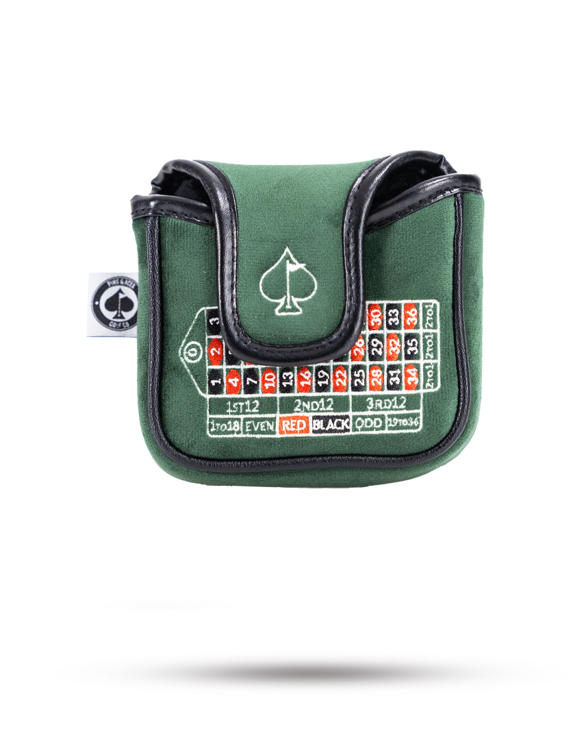 Roulette - Mallet Putter Cover – Pins and Aces, view 3