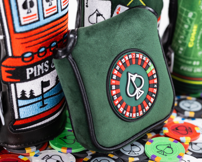 Roulette - Mallet Putter Cover – Pins and Aces, view 9
