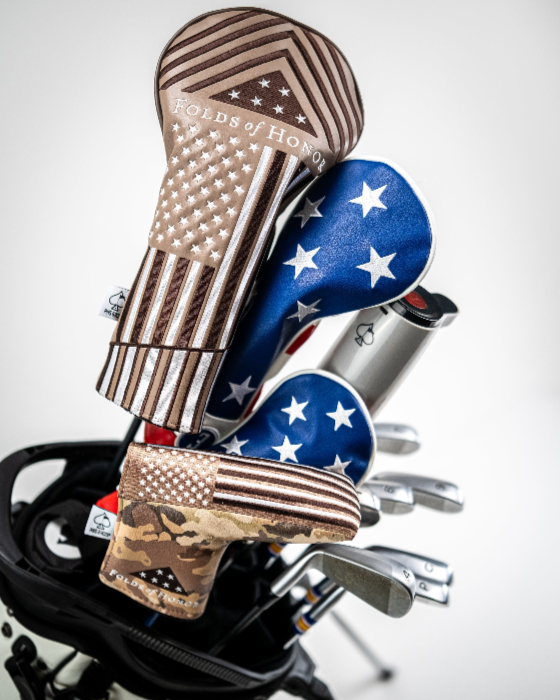 Folds of Honor 2.0 - Blade Putter Cover – Pins and Aces, view 13