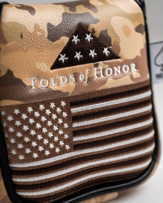 Folds of Honor 2.0 - Mallet Putter Cover – Pins and Aces, view 7