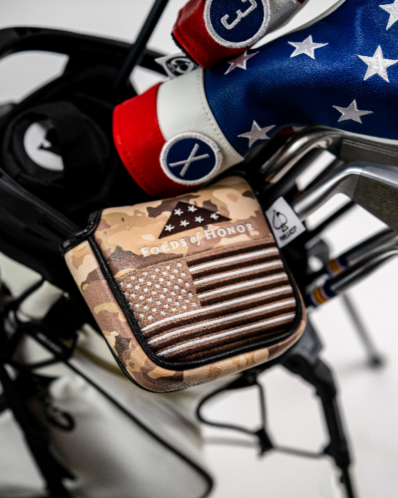 Folds of Honor 2.0 - Mallet Putter Cover – Pins and Aces, view 12