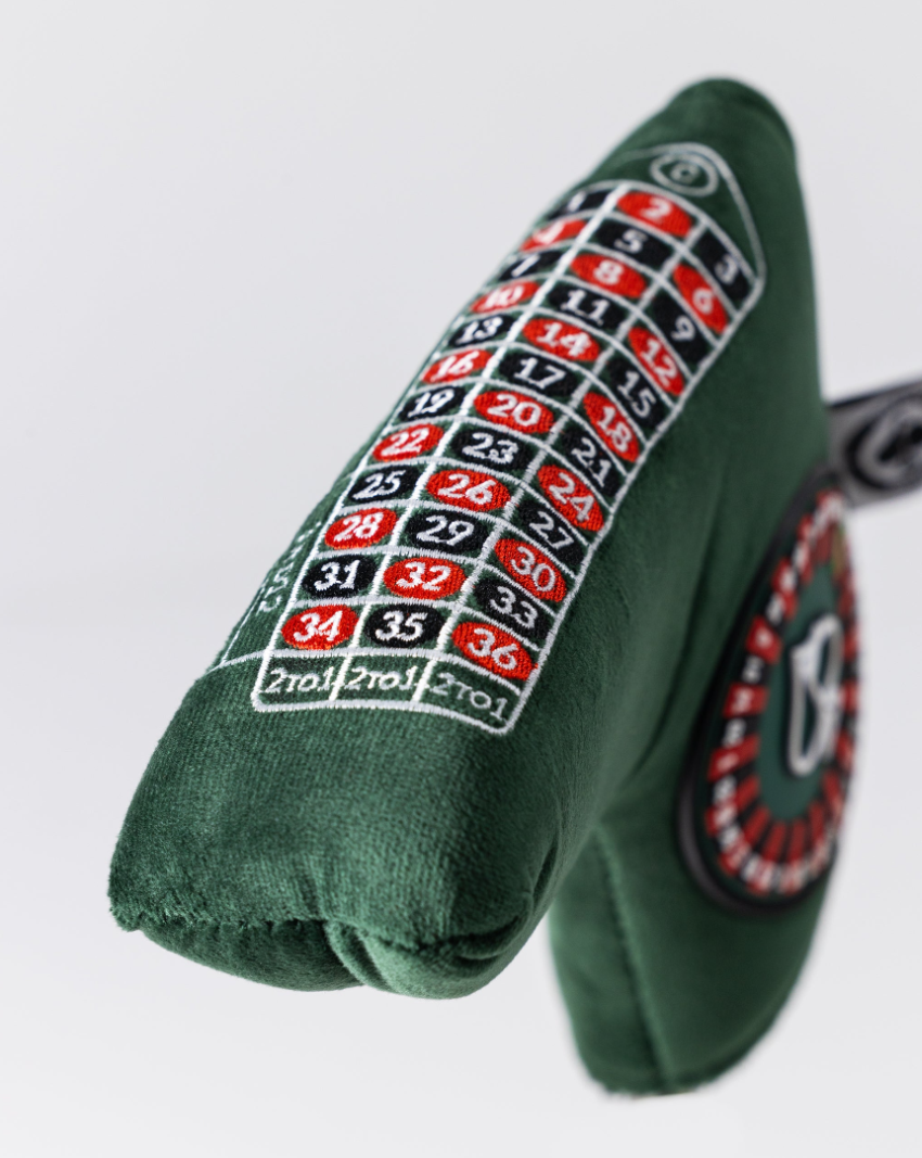 Roulette - Blade Putter Cover – Pins and Aces, view 4