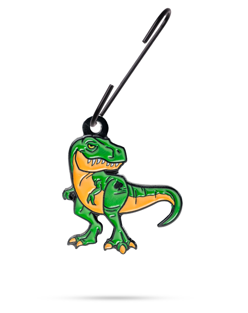 T-Rex Ornament – Pins and Aces, view 2