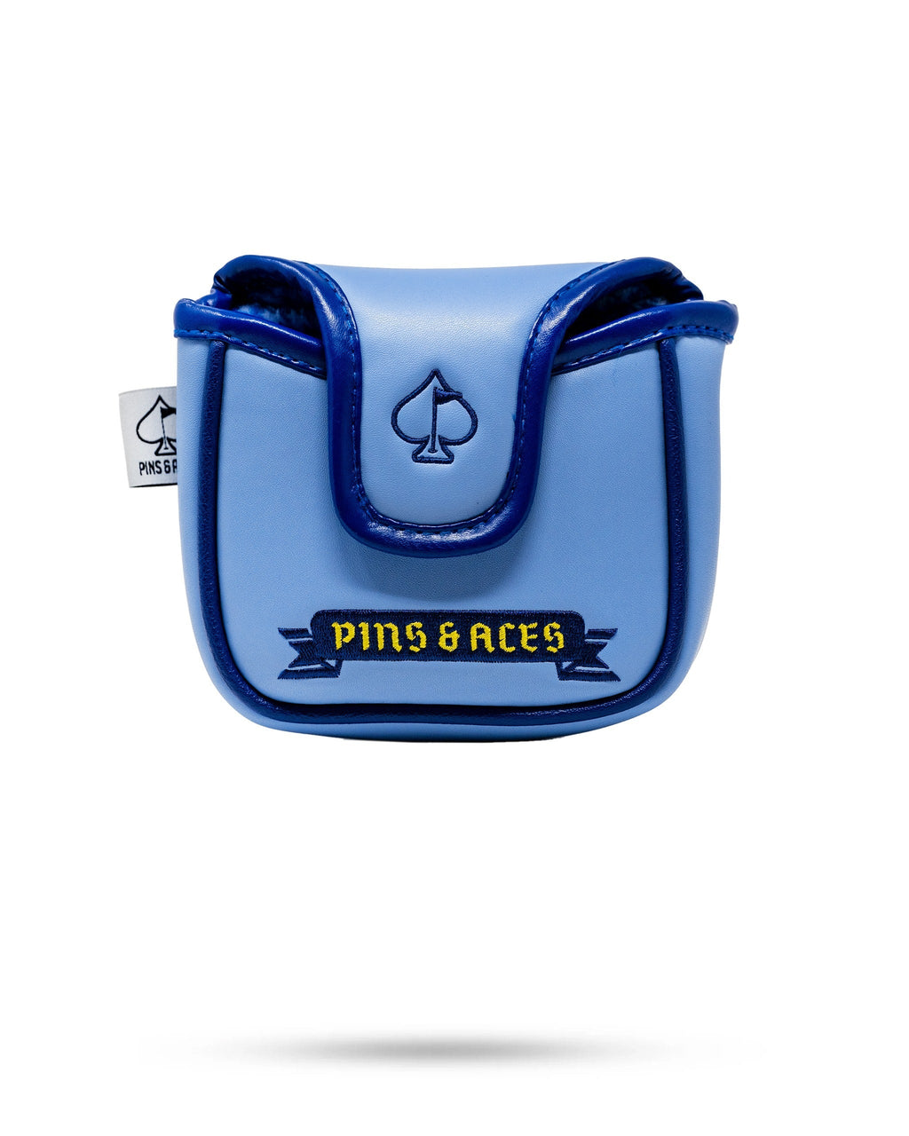 Pins and Aces Coat of Arms - Mallet Cover — lifestyle context