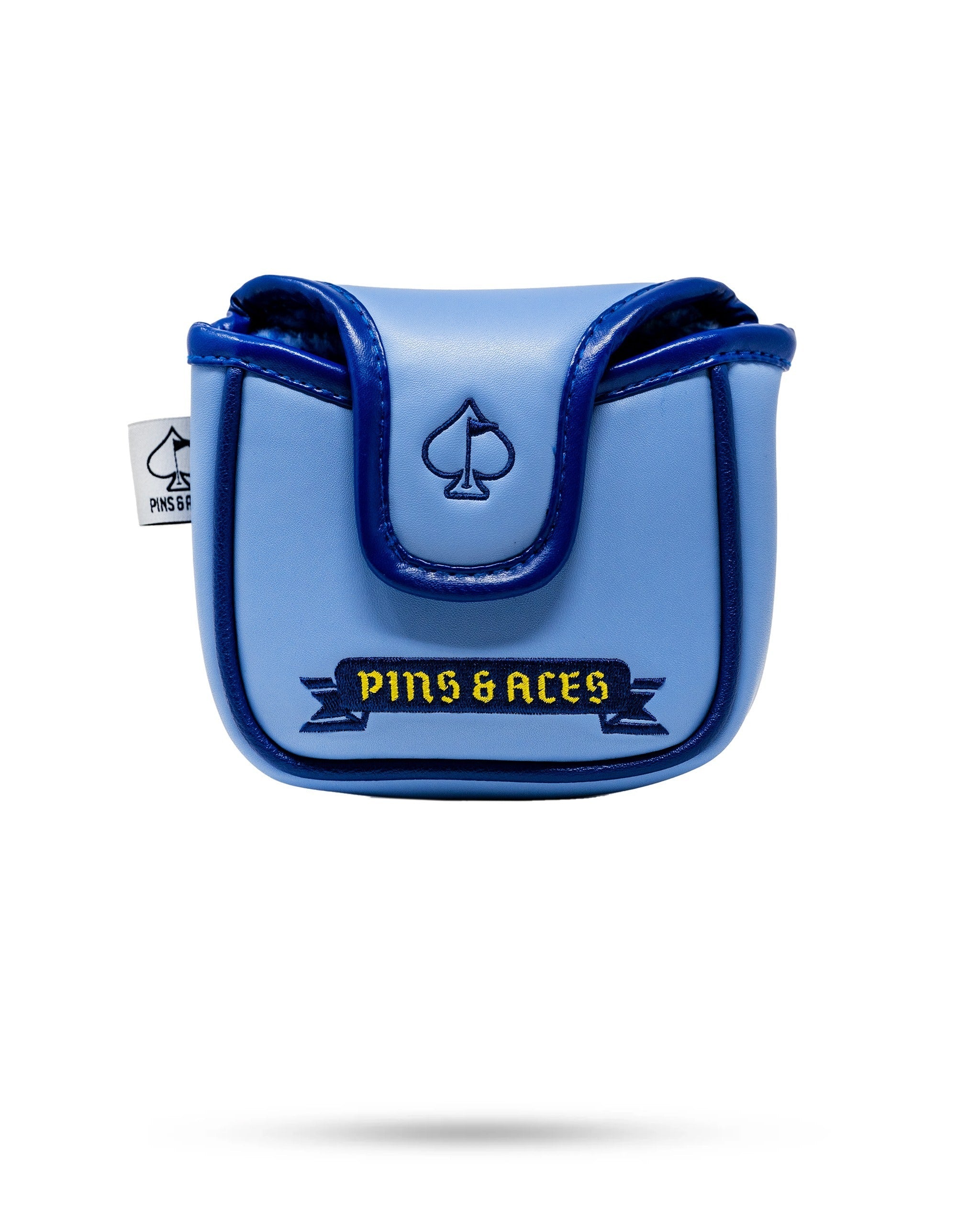 Pins and Aces Coat of Arms - Mallet Cover — lifestyle context
