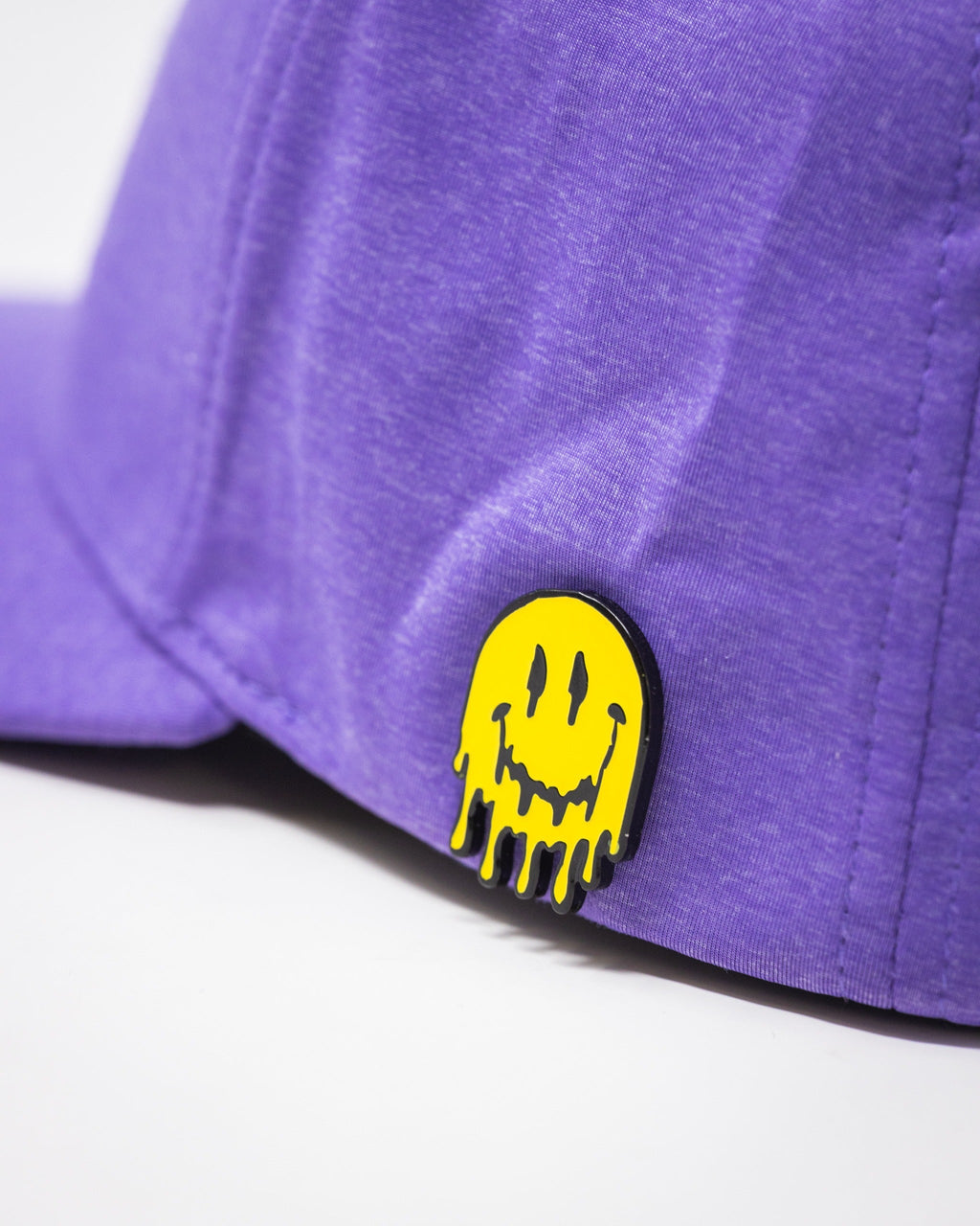 Pins and Aces Performance Spade Hat - Lavender — side view