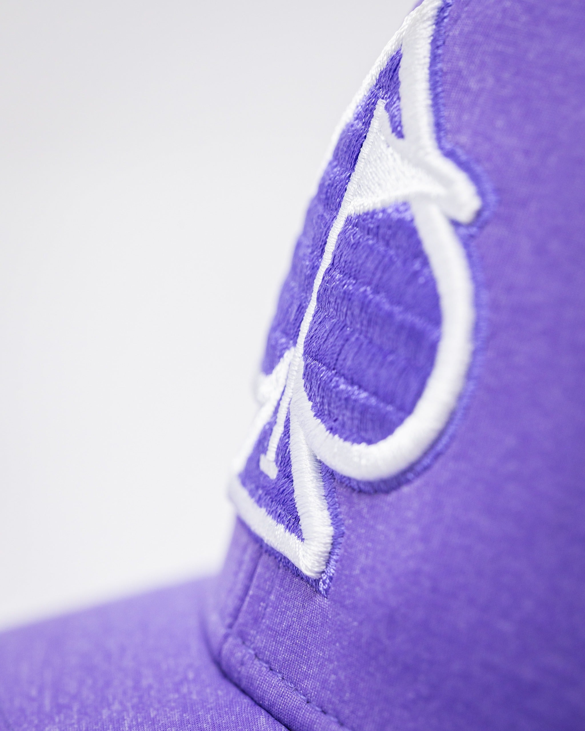 Pins and Aces Performance Spade Hat - Lavender — back view