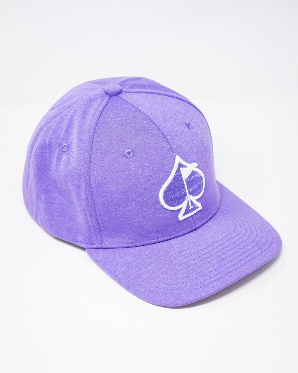 Pins and Aces Performance Spade Hat - Lavender — alternative angle