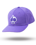 Pins and Aces Performance Spade Hat - Lavender — main product shot