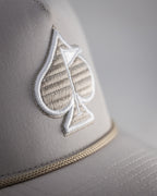 Perforated Rope Hat - Bone