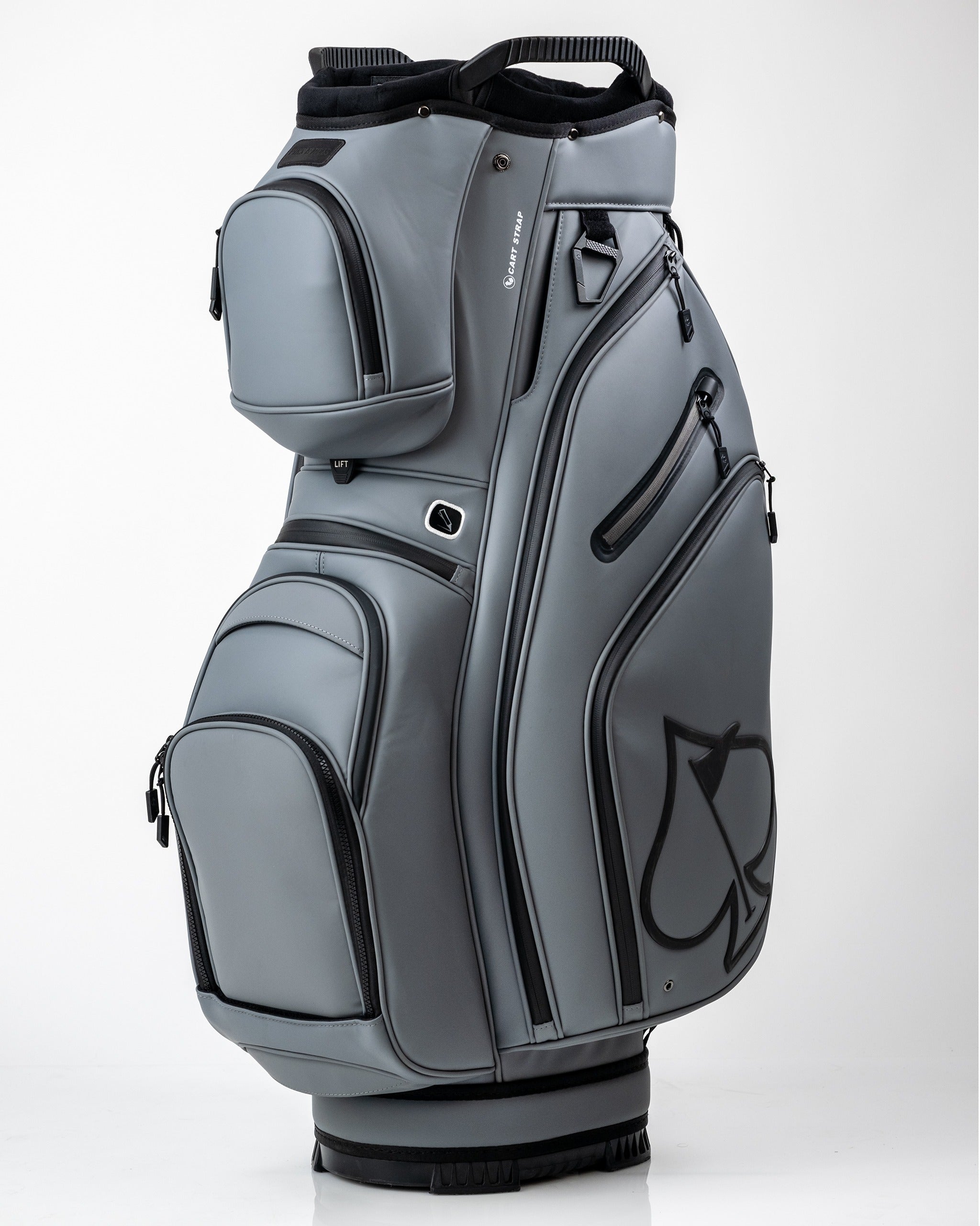 Pins and Aces Player Preferred™ Cart Bag - Flat Ash — main product shot