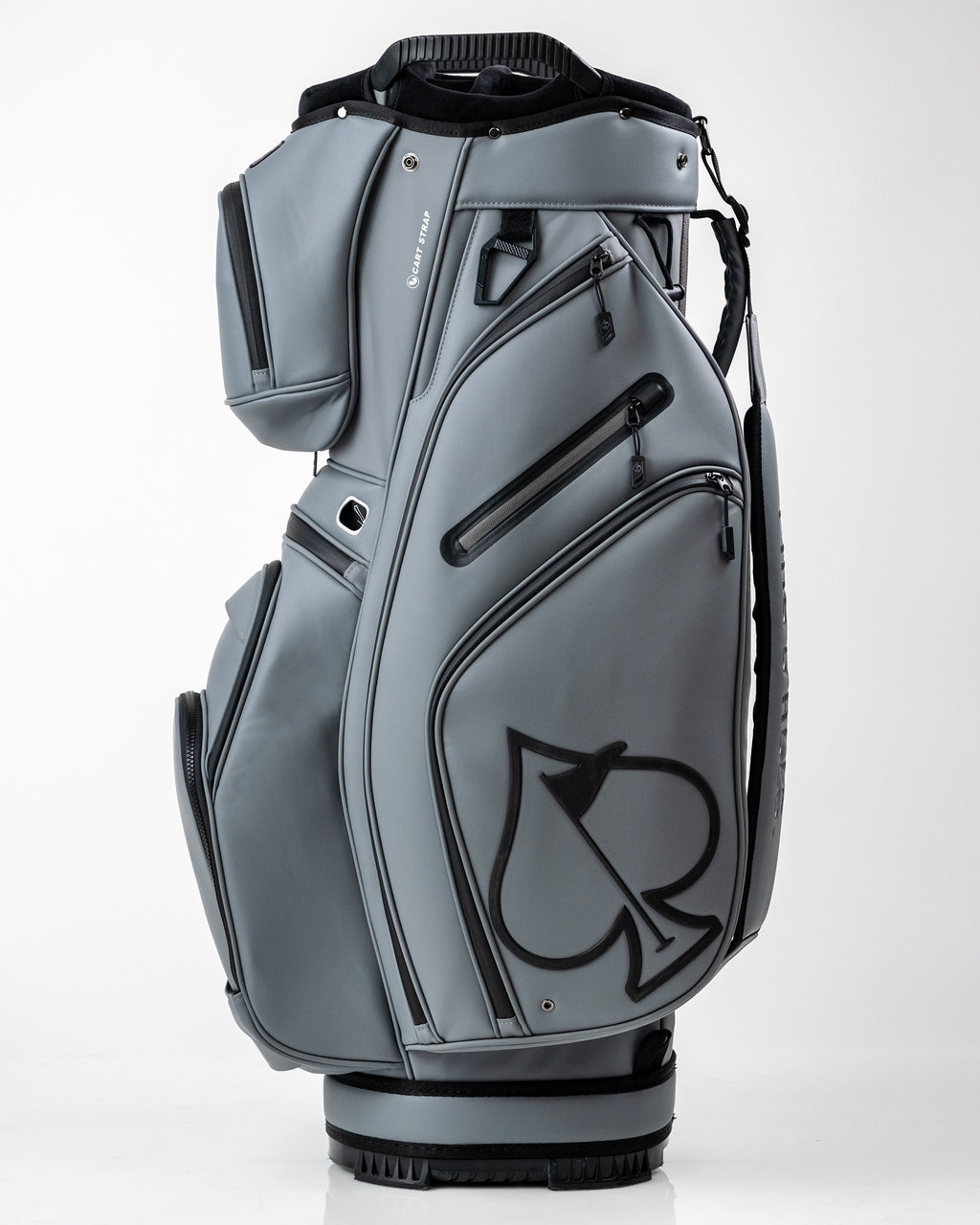 Pins and Aces Player Preferred™ Cart Bag - Flat Ash — lifestyle context
