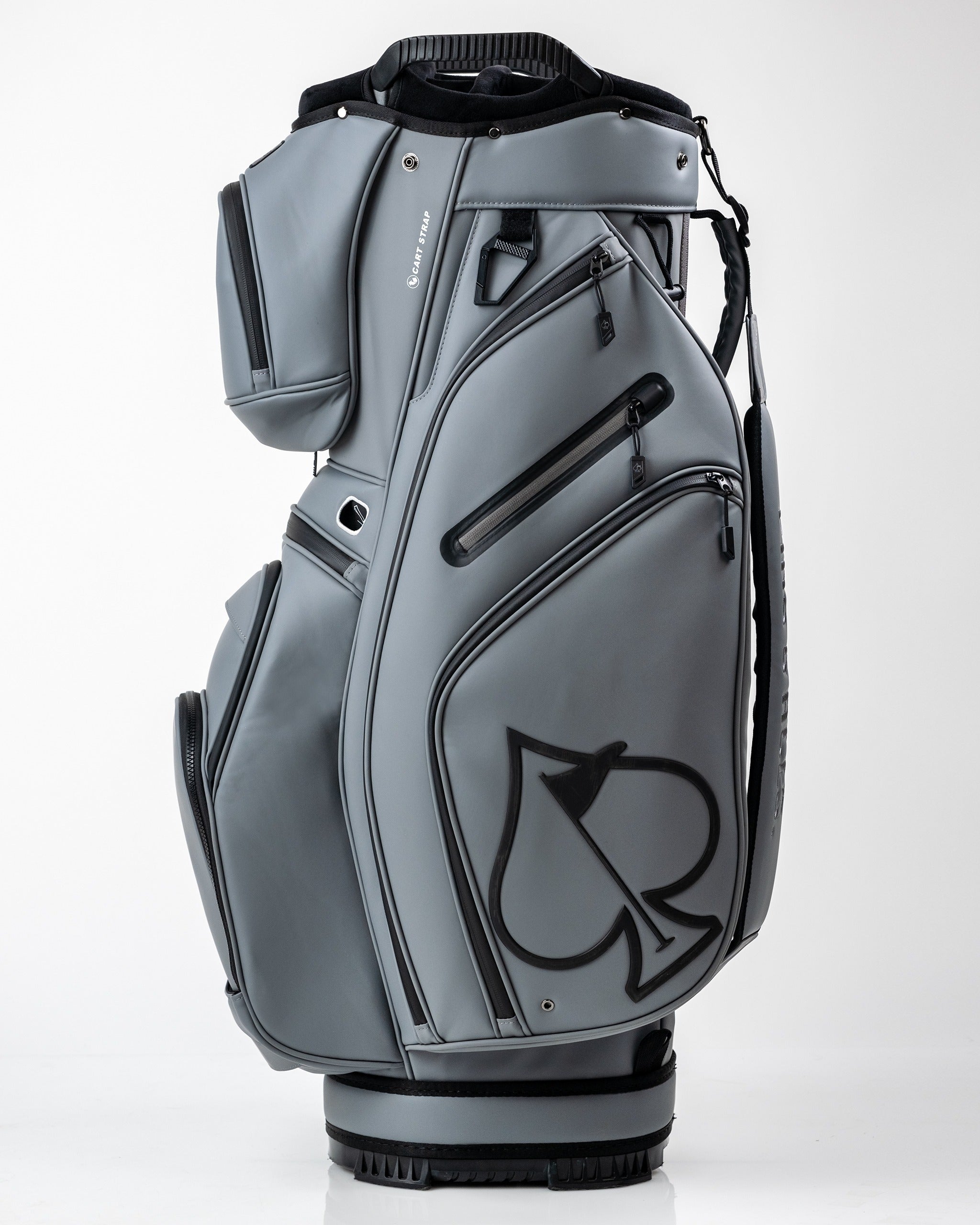 Pins and Aces Player Preferred™ Cart Bag - Flat Ash — lifestyle context