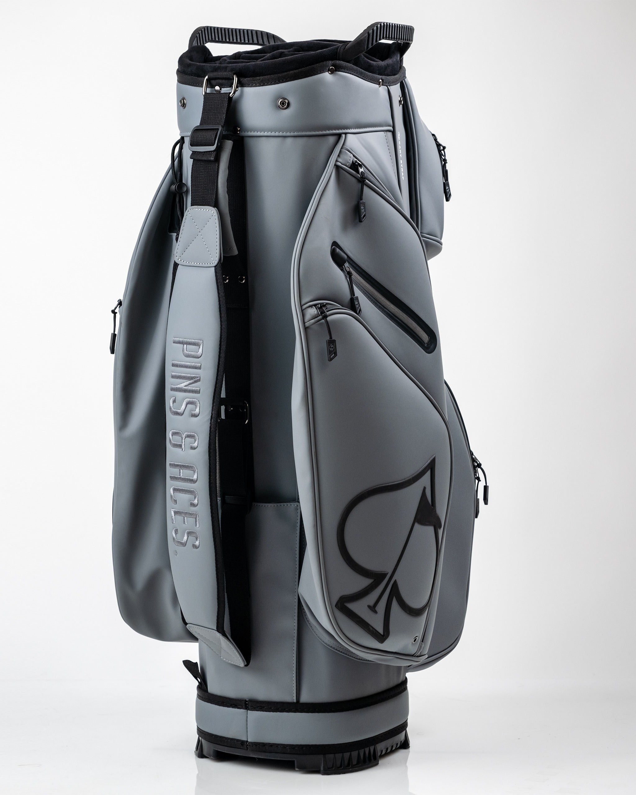 Pins and Aces Player Preferred™ Cart Bag - Flat Ash — alternative angle