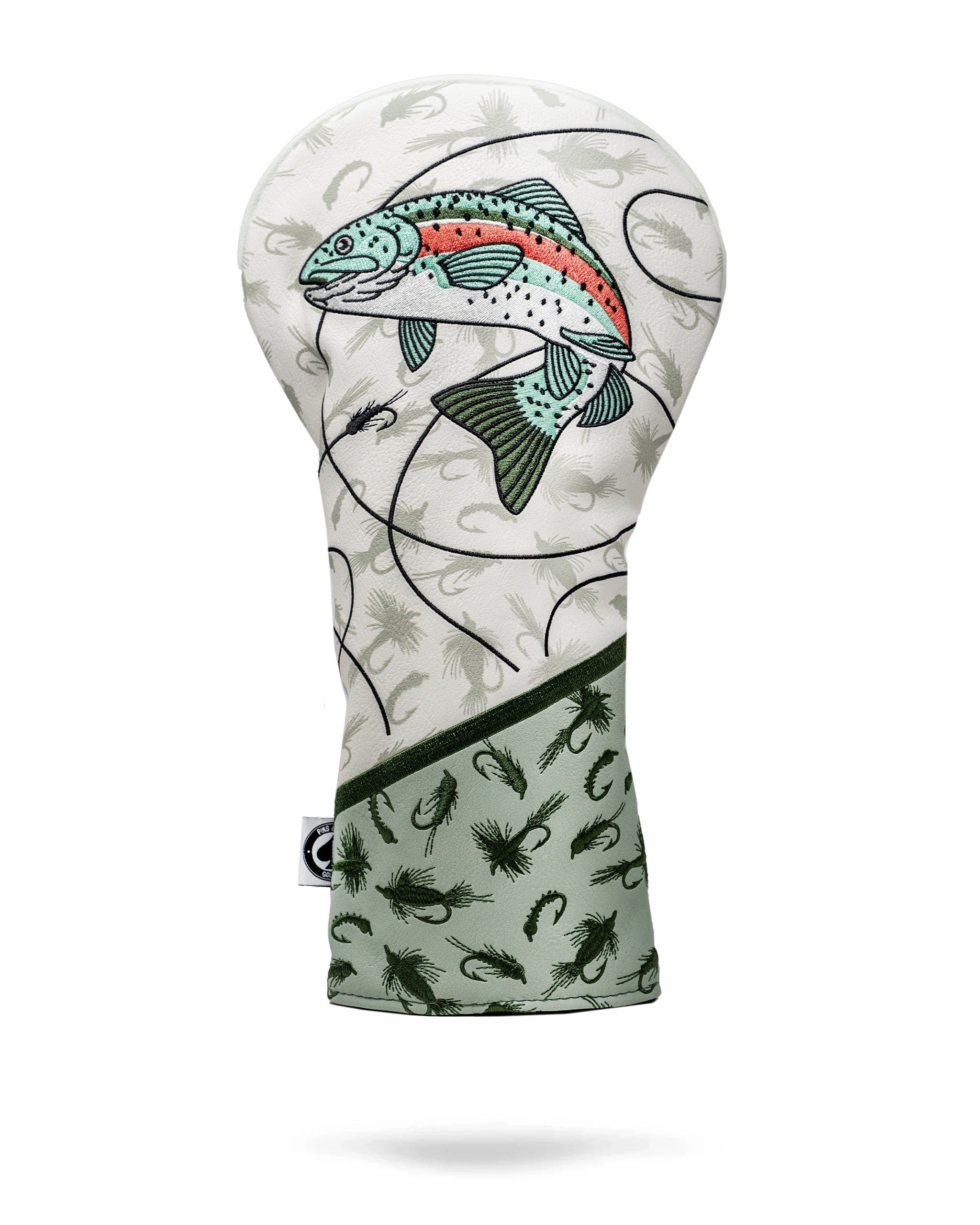Trout Driver Cover – Pins and Aces, view 3