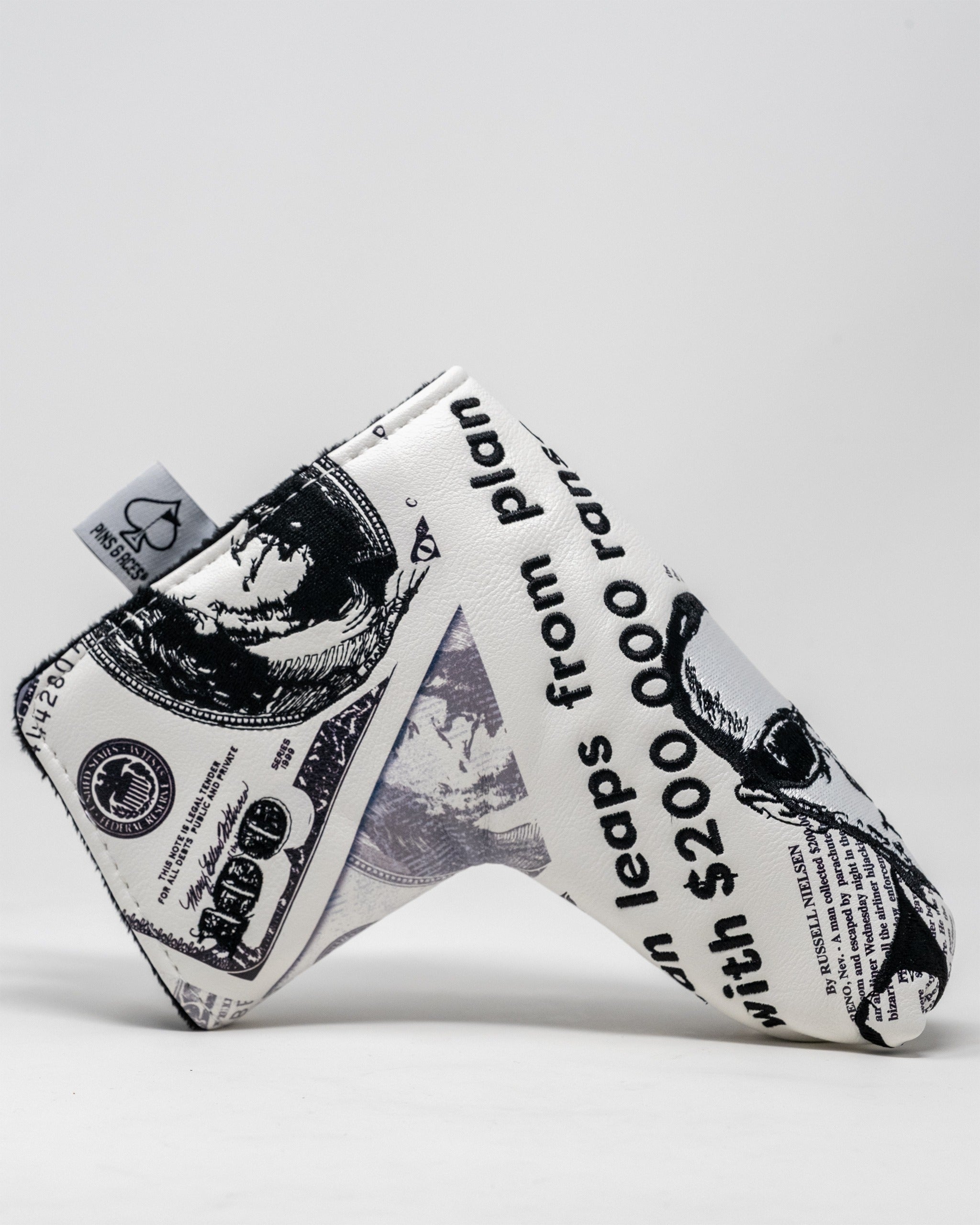 D.B. Cooper - Blade Putter Cover – Pins and Aces, view 4