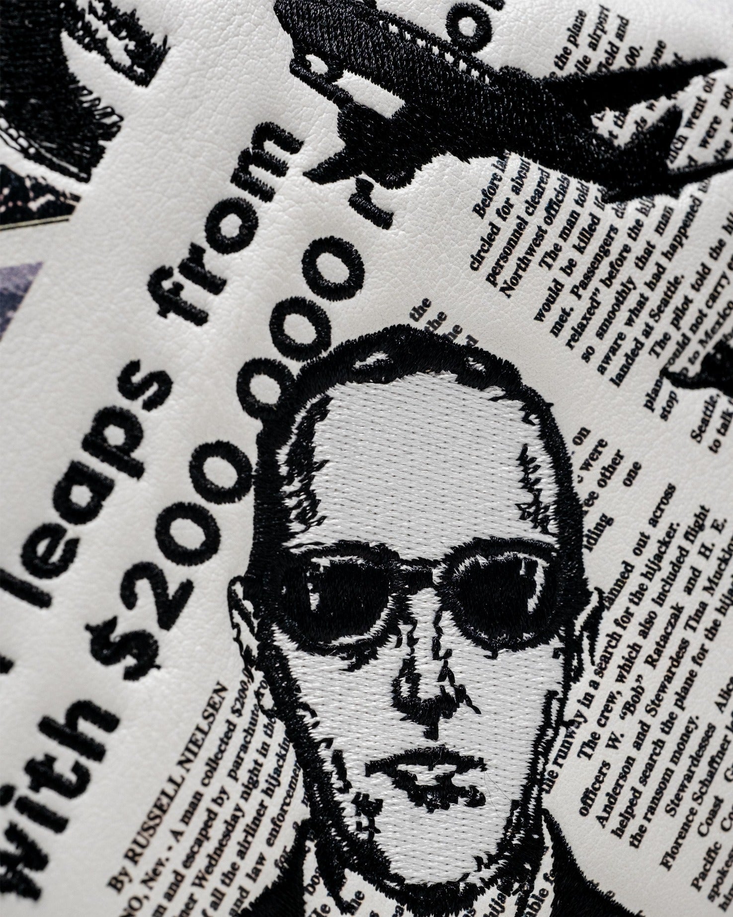 Pins and Aces D.B. Cooper - Mallet Putter Cover — alternative angle