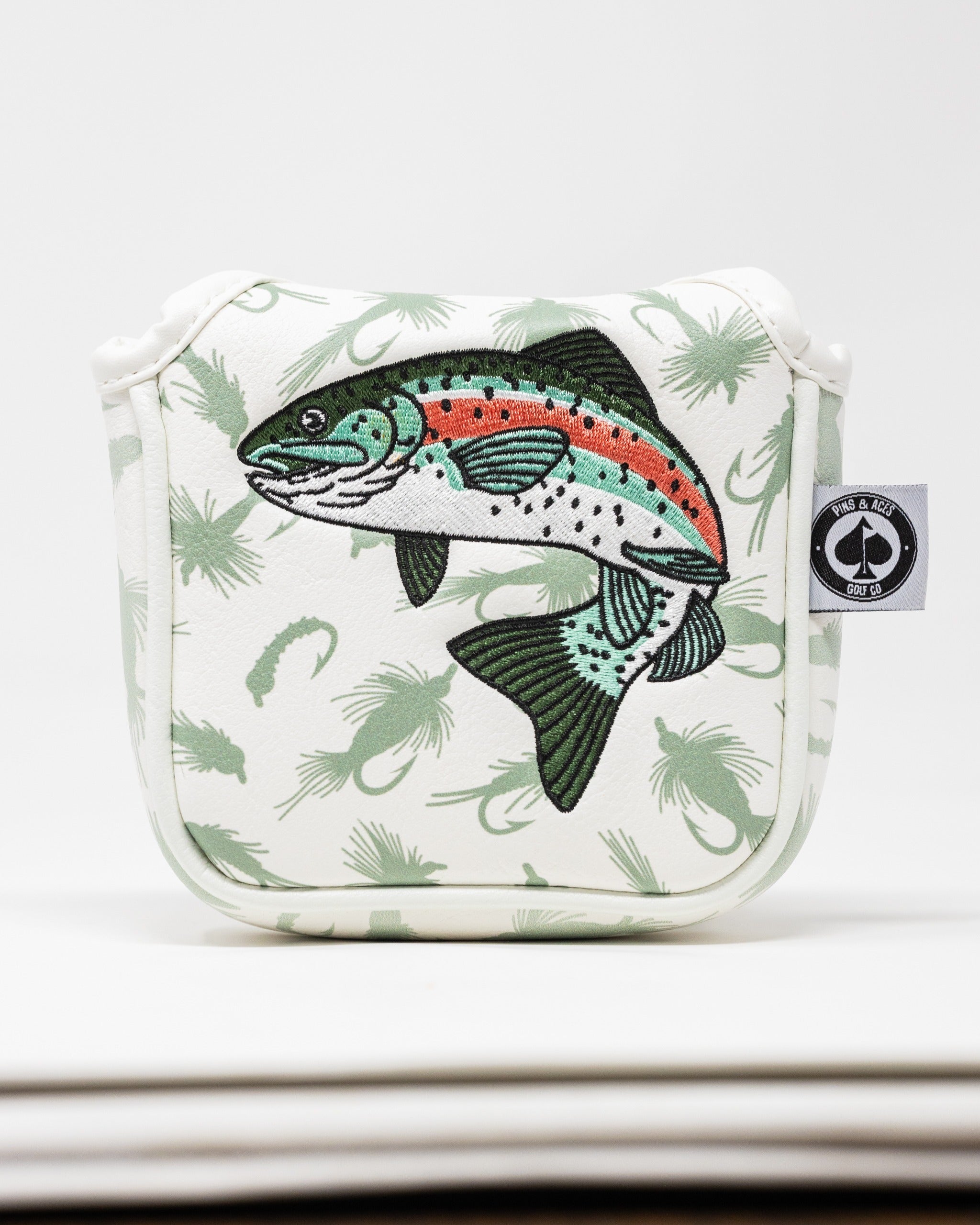 Trout Mallet Putter Cover – Pins and Aces, view 3