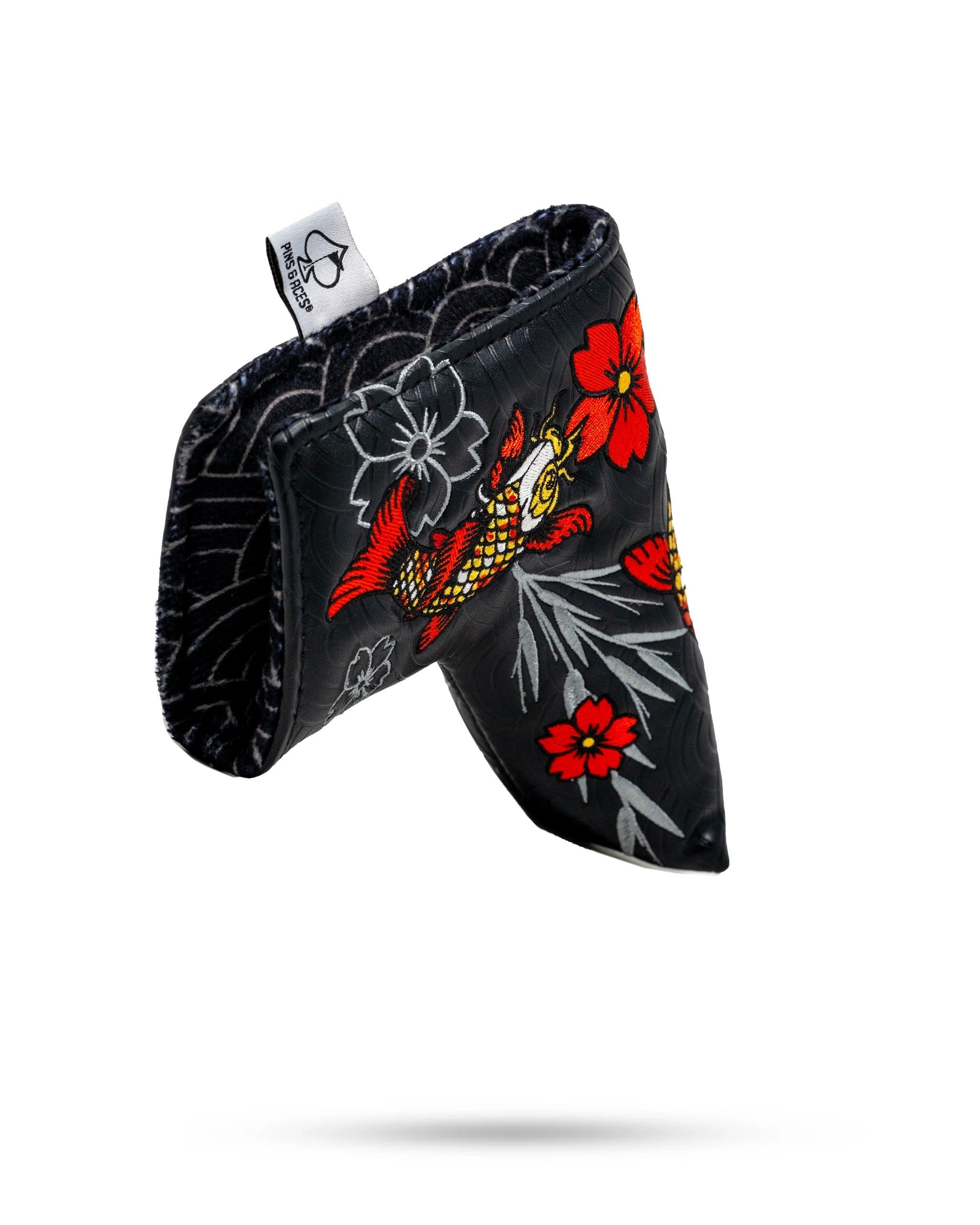 Pins and Aces Koi Flow - Blade Putter Cover — lifestyle context