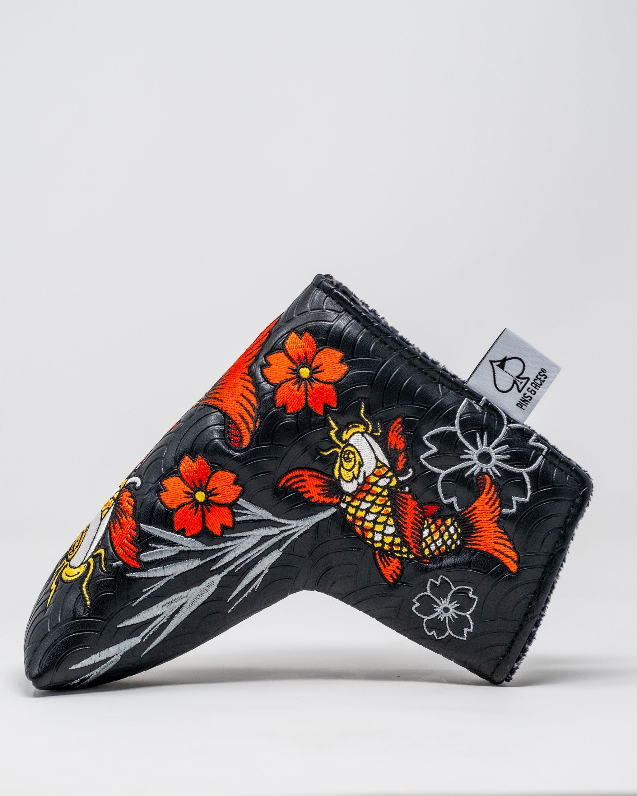 Pins and Aces Koi Flow - Blade Putter Cover — size reference