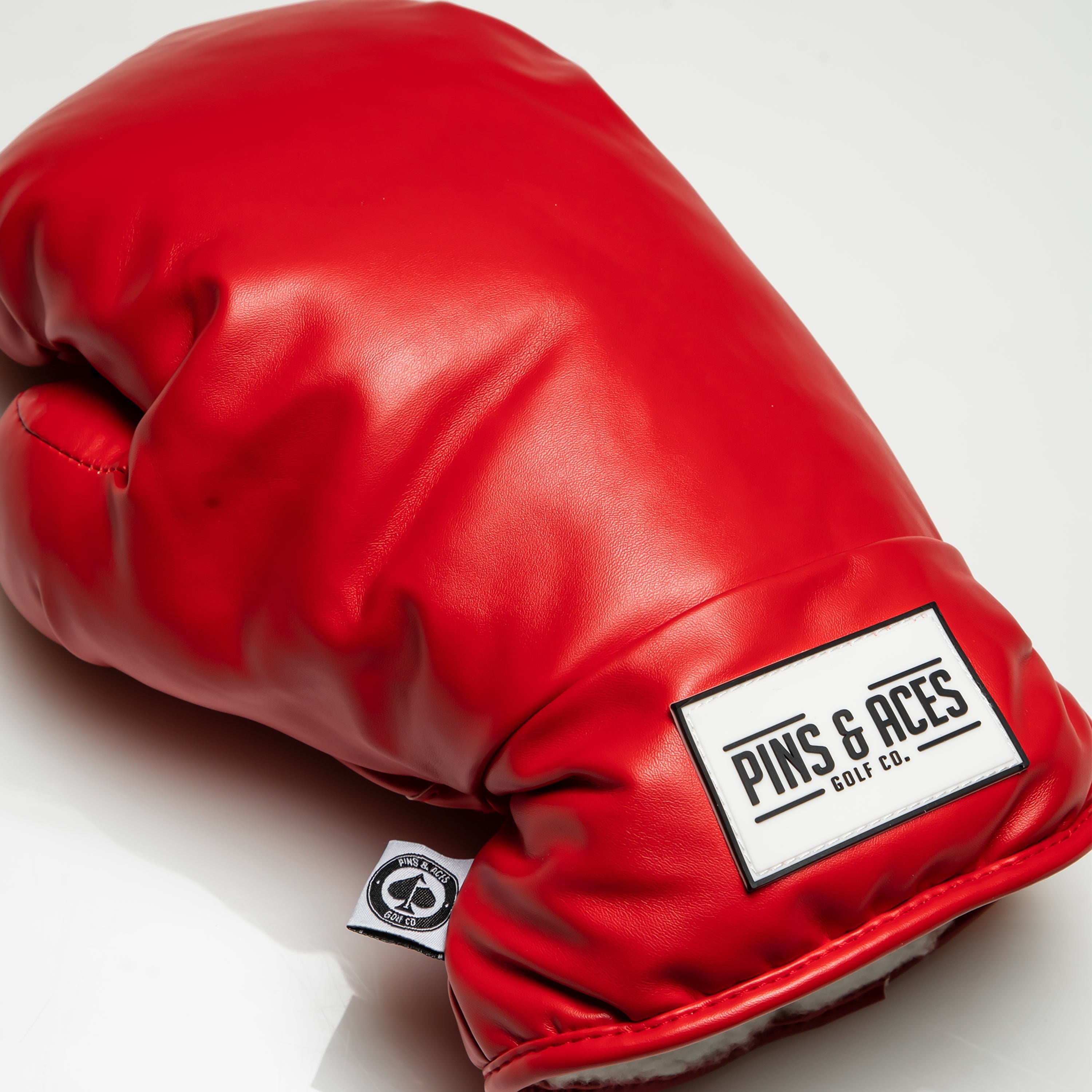 Pins and Aces Boxing Glove Red - Driver Cover — lifestyle context
