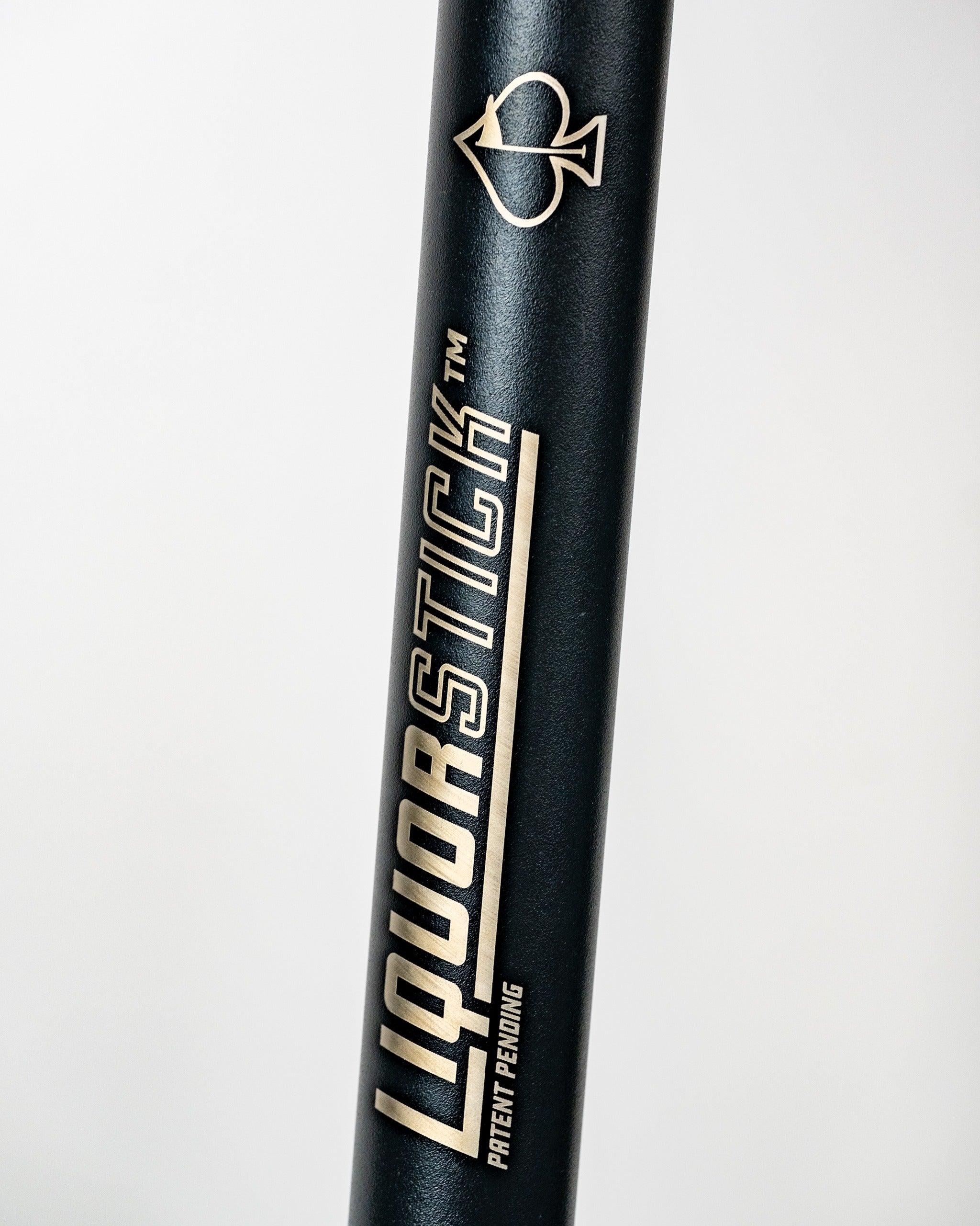 Pins and Aces LiquorStick® 3.0 - Black — in-use photo